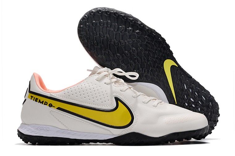 Nike React Tiempo Legend 9 Pro TF - blanc jaune